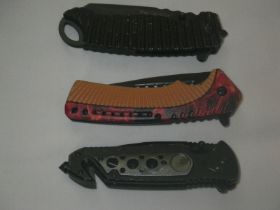 (3) Assisted Open Knives