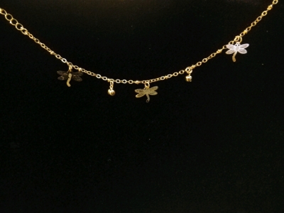 Charm Bracelet or Anklet 9 Inches