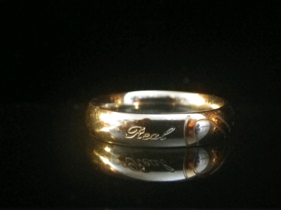 Comfort Band Love Ring Size 5