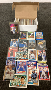 Box Of Baseball Cards