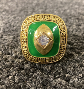 1965 Green Bay Packers Super Bowl Replica Ring Named To Bart Starr