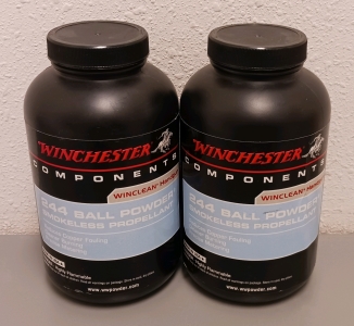 (2) 1 lb. Bottles of Winchester 244 Ball Powder