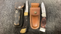 Buck And Western Folding Knives