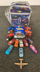 Hot Wheels lunch Box With Toy Cars