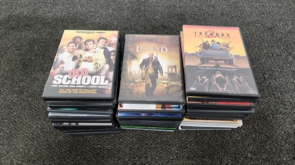 Very Large Amount Of Assorted Movies