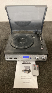 Boytone Turntable/Cassette Player With USB/SD And Radio