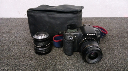Canon Camera with Case
