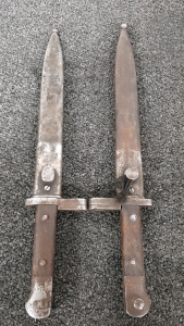 (2) WWII Bayonets