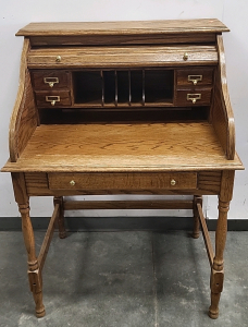 Vintage Roll top Writers Desk