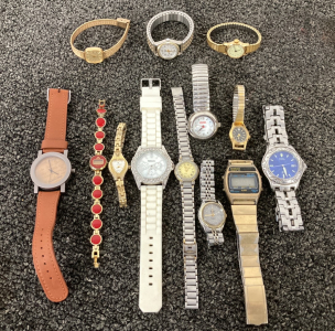 Vintage And Newer Wrist Watches