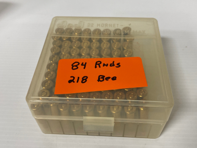 (84) Rnds 218 BEE