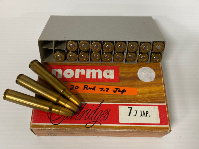 (20) Rnds 7.7 Jap (8.4 Gr.)