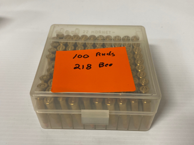 (100) Rnds 218 BEE