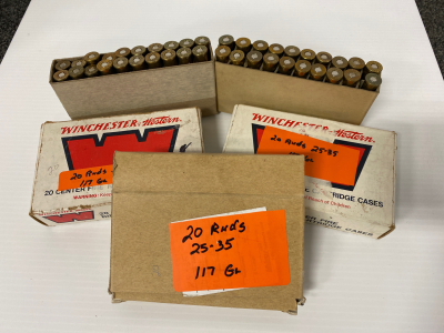 (60) Rnds Mixed 25-35 (117 Gr.)