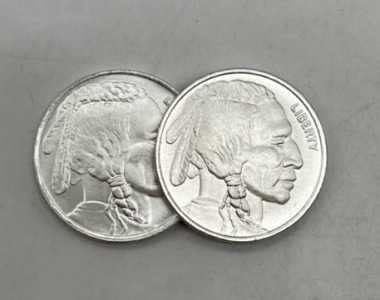 (2) Half Troy Ounce Fine Silver Coins