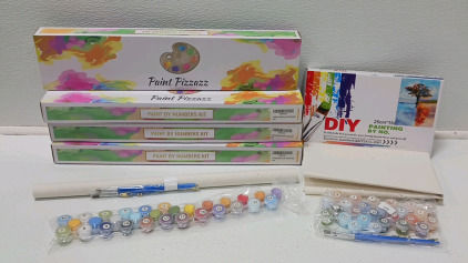 (5) Paint By Number Kits