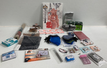 Wall Decor, Eye Masks, Face Masks, Hair Clips, Beauty Spot Patches, Green Tea, Lip Tattoo And More
