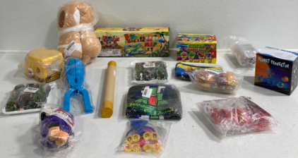 Dino Eggs, Dino Water Guns, Ninja Turtle Toys, Planet Projector, Mouse And Cheese Toy And More