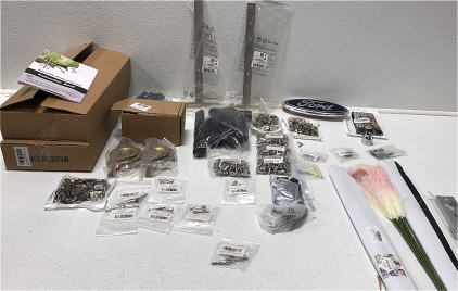 (2) Double Head Hook-(4) Packs Screw&rsquo;s-(7) 2packs Legendary Pieces-(3) Fake Flowers and more