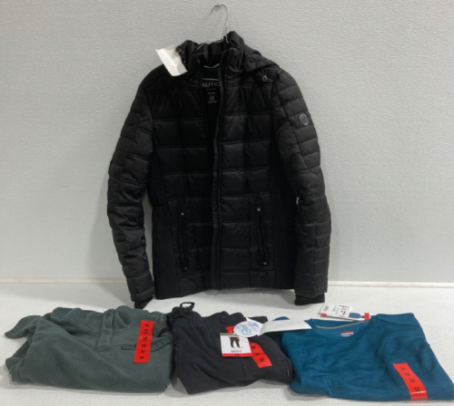 COSTCO CLOTHING - NEW Nautica Jacket, 32 Degree Fleece Sweater, Sweatpants, Thermolite Shirt