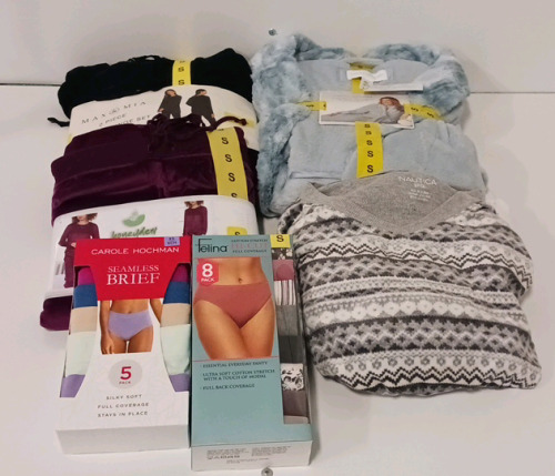 COSTCO CLOTHING - NEW Long Plush Wrap Robe, Lounge Sets And Underwear