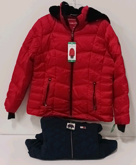 COSTCO CLOTHING NEW Nautica And Tommy Hilfiger Coats   596535 Xl 