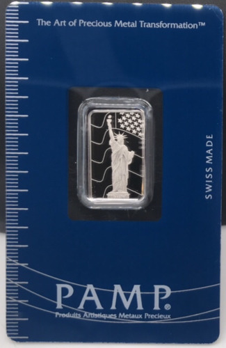 5 Gram PAMP Sussie Bullion Platinum Bar