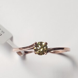 $1290 10K Diamond (0.25Ct,I1,Brown) Ring