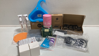 Cookie Cutters, Spoon Rest, Utensil Holder, Turmeric Pepper and Hibiscus Orange Tea, Pastry Piping Kit, Oil Sprayers, Silicone Trivets, Canning Lids, and More