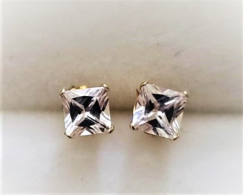 $200 14K CZ Earrings