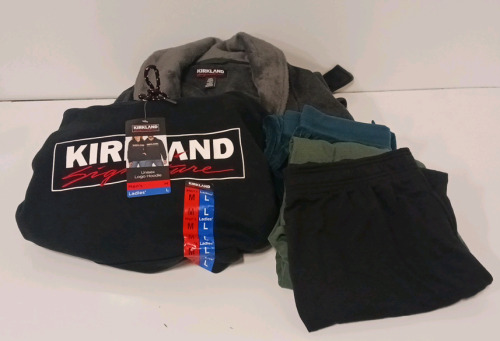 COSTCO CLOTHING - NEW Robe, Kirkland Signature Sweatshirt And Lounge