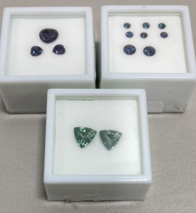Various Cut And Polished Precious Gemstones&hellip;Alexandrite, Green Topaz