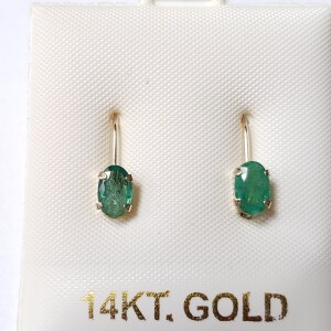 $1000 14K Emerald(0.92ct) Earrings