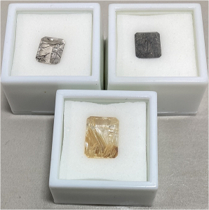 Various Cut And Faceted Precious Gemstones