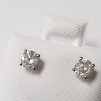 $1535 14K Diamond (0.6Ct,I2-3,G-H) Earrings