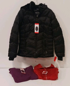 COSTCO CLOTHING - NEW Nautica Coat, Cozy Pullover, And Zip Up Jacket