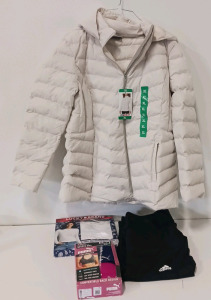COSTCO CLOTHING - NEW Lucky Brand Long Sleeve Shirts, Adidas Leggings, 32&deg; Heat Coat And Sports Bras
