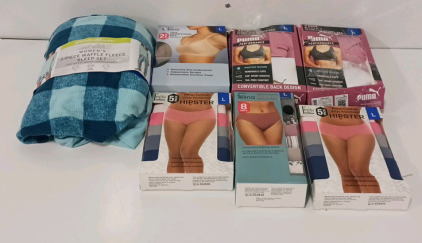 COSTCO CLOTHING - NEW Eddie Bauer 3-Piece Fleece Sleep Set, Underwear And Bras