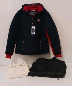 COSTCO CLOTHING - NEW Tommy Hilfiger Coat, Light Weight Jacket And Pullover Fleece
