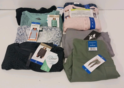 COSTCO CLOTHING - NEW Eddie Bauer Sleep Set, Leggings, And Tops