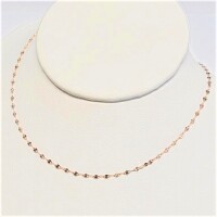 $320 18K 16" 0.78G Necklace