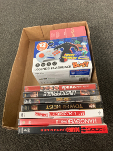 Box of assorted items
