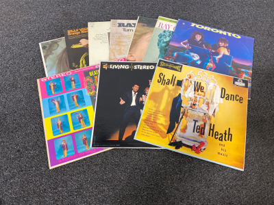Assorted Vinyl Records