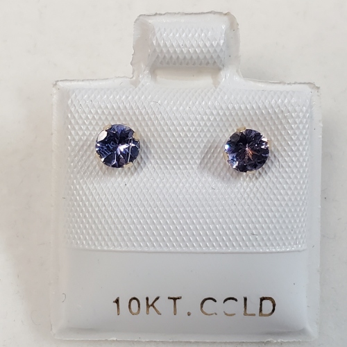 $250 10K Tanzanite(0.6ct) Earrings