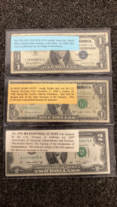 Silver, Barr And Bicentennial Notes