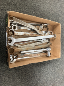 Flat of tools