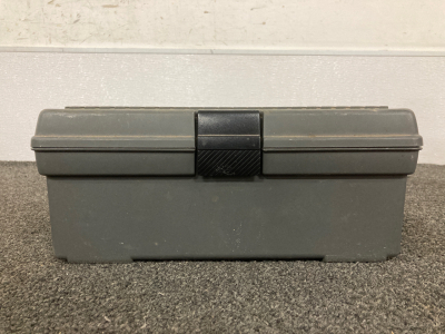 Fishermans/Tool Box With Tools