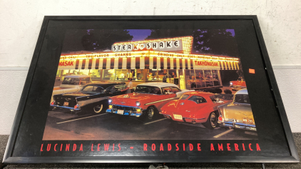 &ldquo;Steak n Shake&rdquo; Light Up Picture