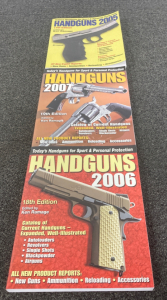 Handgun catalogs