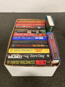 Flat of David Baldacci Books